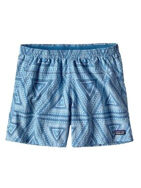 Patagonia | Women’s Baggies™ Shorts Howling Turquoise Blue Print Nylon